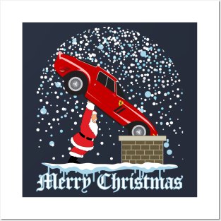 FERRARI GTO CHRISTMAS GIFT Posters and Art